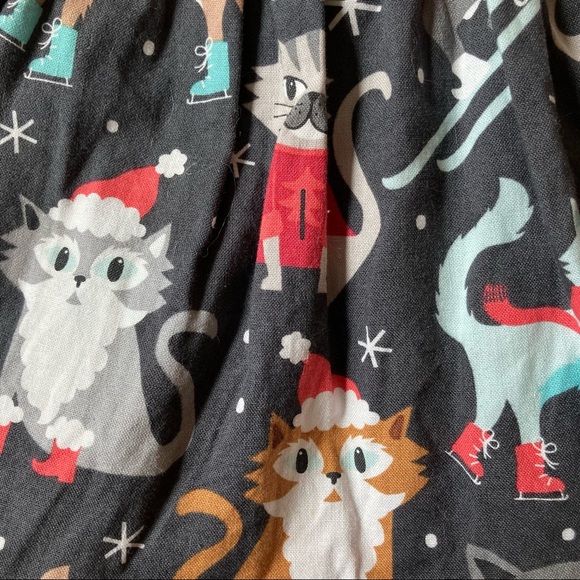 Ricrac & Ruffles Boutique Winter Cat Play Dress! - Picture 3 of 8